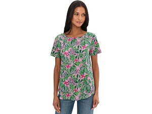 (���) �����[ �s�����b�c�@�[ ���f�B�[�X �L�[ �E�F�X�g �g�b�v Lilly Pulitzer women Key West Top Conch Shell Pink Roaring With Joy