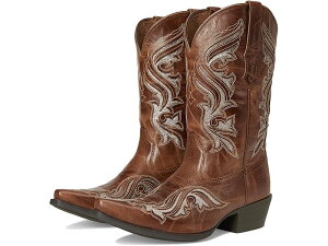 (���) �A���A�b�g ���f�B�[�X �w���e�[�W �u���X Ariat women Heritage Bliss Dark Tan