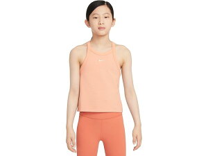 (���) �i�C�L �L�b�Y �K�[���Y �n�C-�l�b�N �^���N �g�b�v (���g�� �L�b�h/�r�b�O �L�b�h) Nike Kids girls High-Neck Tank Top (Little Kid/Big Kid) Apricot Agate/White