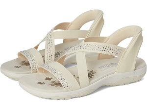 (���) �X�P�b�`���[�Y ���f�B�[�X ���Q�G �X���� - �T�}�[ �X�p�[�N�� SKECHERS women Reggae Slim - Summer Sparkle Natural