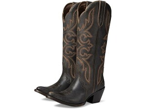 (���) �A���A�b�g ���f�B�[�X �x�����_ �X�g���b�`�t�B�b�g �E�F�X�^�� �u�[�c Ariat women Belinda StretchFit Western Boot Beduino Black