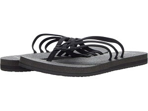 (���) �T�k�[�N ���f�B�[�X ���K �T���f�B�[ Sanuk women Yoga Sandy Black