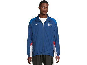 (���) �v�[�} �����Y BMW M ���[�^�[�X�|�[�c �E�[�u�� �W���P�b�g PUMA men Bmw M Motorsport Woven Jacket Pro Blue/Multi Color