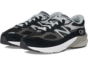 (���) �j���[�o�����X �L�b�Y �{�[�C�Y 990v6 (�C���t�@���g) New Balance Kids boys 990v6 (Infant) Black/Silver
