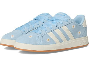 (���) �A�f�B�_�X �L�b�Y �L�b�Y �O�����h �R�[�g 00s �V���[�Y adidas Kids kids Grand Court 00s Shoes Clear Sky/Off-White/Gum