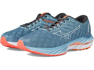 (���) �~�Y�m �����Y �E�F�[�u �C���X�p�C�A 19 Mizuno men Wave Inspire 19 Provincial Blue/White