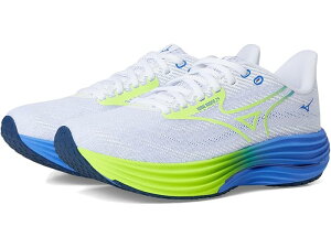 (���) �~�Y�m ���f�B�[�X �E�F�[�u ���C�_�[ 29 Mizuno women Wave Rider 29 White/Lightning Yellow
