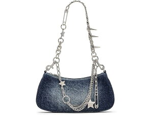 (���) �}�[�N�W�F�C�R�u�X ���f�B�[�X �U �t�F�C�h �f�j�� �`���[�� �V�����_�[ �o�b�O Marc Jacobs women The Faded Denim Charm Shoulder Bag Faded Vintage Indigo