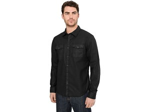 (���) �W���� �o���x�C�g�X �����Y �I�b�g�[ �X�i�b�v �V���c John Varvatos men Otto Snap Shirt W1005R25 Black