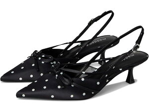 (���) �}�b�f�� �K�[�� ���f�B�[�X Madden Girl women Viixen Black Polka Dot
