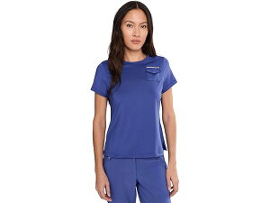 (���) �W�F�C�~�[ �T�h�b�N ���f�B�[�X �T���Z���X �N���[ �l�b�N �e�B�[ �V���c Jamie Sadock women Sunsense Crew Neck Tee Shirt Slate Purple