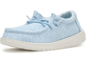 (���) �w�C�f���[�h�L�b�Y �L�b�Y �E�H�[���[ �X�g���b�` �W���[�W (���g�� �L�b�h/�r�b�O �L�b�h) Hey Dude Kids kids Wally Stretch Jersey (Little Kid/Big Kid) Light Blue