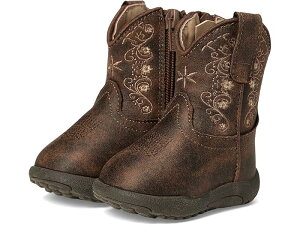 (���) ���[�p�[ �L�b�Y �K�[���Y �J�E�x�r�[�Y �x�C���[ (�C���t�@���g/�g�h���[) Roper Kids girls Cowbabies Bailey (Infant/Toddler) Vintage Brown Faux Leather Upper