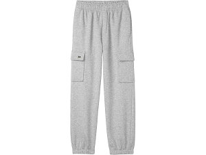 (���) ���R�X�e �L�b�Y �{�[�C�Y �J�[�S �t���[�X �p���c (�r�b�O �L�b�h) Lacoste Kids boys Cargo Fleece Pants (Big Kid) Argent Chine Heather