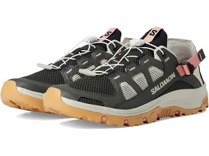 (���) �T������ ���f�B�[�X �e�J���s�r�A�� 5 Salomon women Techamphibian 5 Peat/Rainy Day/Hyma Pink