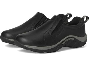 (���) ������ �L�b�Y �{�[�C�Y �W�����O�� ���b�N ���U�[ (�g�h���[/���g�� �L�b�h/�r�b�O �L�b�h) Merrell Kids boys Jungle Moc Leather (Toddler/Little Kid/Big Kid) Black