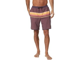 (取寄) エルエルビーン メンズ 9 オール アドベンチャー スイム プリント ショーツ L.L.Bean men L.L.Bean 9" All Adventure Swim Print Shorts Raisin Brown Engineered Stripe