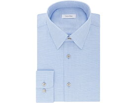 (取寄) カルバンクライン メンズ メンズ ドレス シャツ レギュラー フィット ノン アイロン ストレッチ ソリッド Calvin Klein men Men's Dress Shirt Regular Fit Non Iron Stretch Solid Stream