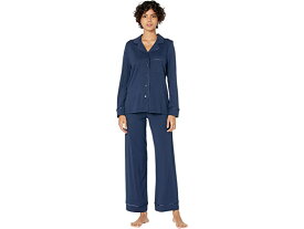 (取寄) コサベラ レディース ピティート アモーレ ロング スリーブ トップ パンツ セット Pj Cosabella women Petite Amore Long Sleeve Top Pants Set PJ Navy/Navy