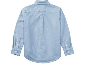 (取寄) ラルフローレン キッズ キッズ コットン オックスフォード スポーツ シャツ (リトル キッズ) Polo Ralph Lauren Kids kids Polo Ralph Lauren Kids Cotton Oxford Sport Shirt (Little Kids) Light Blue