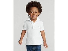 (取寄) ラルフローレン キッズ キッズ コットン メッシュ ポロ シャツ (リトル キッズ) Polo Ralph Lauren Kids kids Polo Ralph Lauren Kids Cotton Mesh Polo Shirt (Little Kids) White
