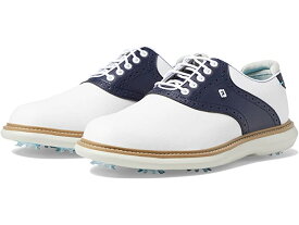 (取寄) フットジョイ メンズ トラディションズ FootJoy men FootJoy Traditions White/Navy