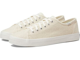 (取寄) ケッズ レディース キックスター Keds women Keds Kickstart Natural/Silver Metallic Texture