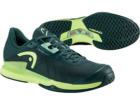 (取寄) ヘッド メンズ スプリント プロ 3.5 テニス シューズ HEAD men HEAD Sprint Pro 3.5 Tennis Shoes Forest Green/Light Green