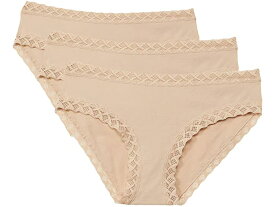 (取寄) ナトリ レディース ブリス コットン ガール ブリーフ 3-パック Natori women Natori Bliss Cotton Girl Brief 3-Pack Caf/Caf/Cafe