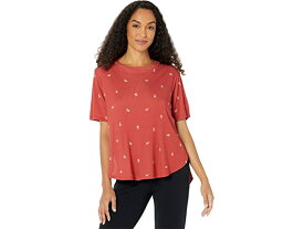 (取寄) エルエルビーン レディース リストア スリープ トップ プリント L.L.Bean women L.L.Bean Restore Sleep Top Print Deep Coral Print