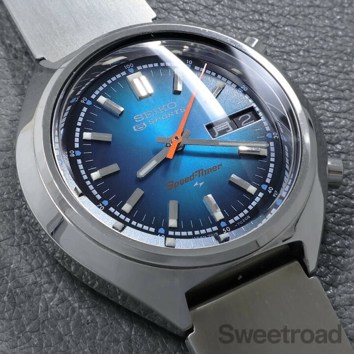 楽天市場】セイコー 5スポーツ スピードタイマー Ref.7015-7000 1973年 