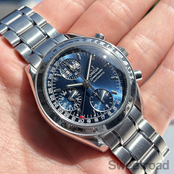 楽天市場】オメガ スピードマスターAT トリプルカレンダー Ref.3523.80 