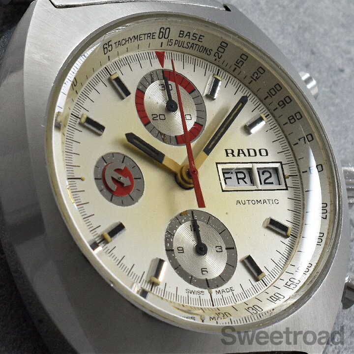 楽天市場】ラドー バルジュー7750 クロノグラフ 1970年代 : スイート 