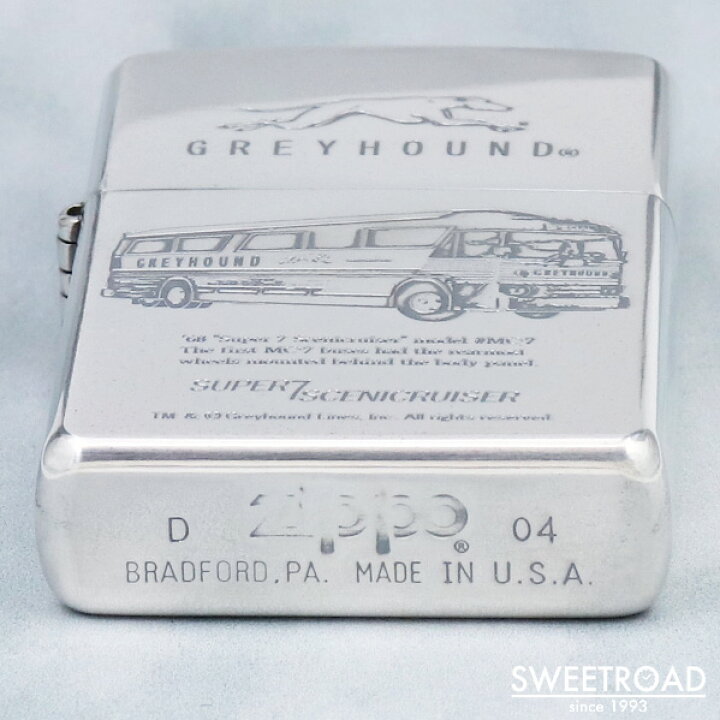 楽天市場】川崎店【ZIPPO／ジッポー】未使用品／Greyhound Lines.Inc 