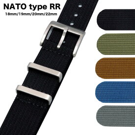 【NATOベルト】ナイロンベルト／18mm／19mm／20mm／22mm／NATOストラップ／nato-1