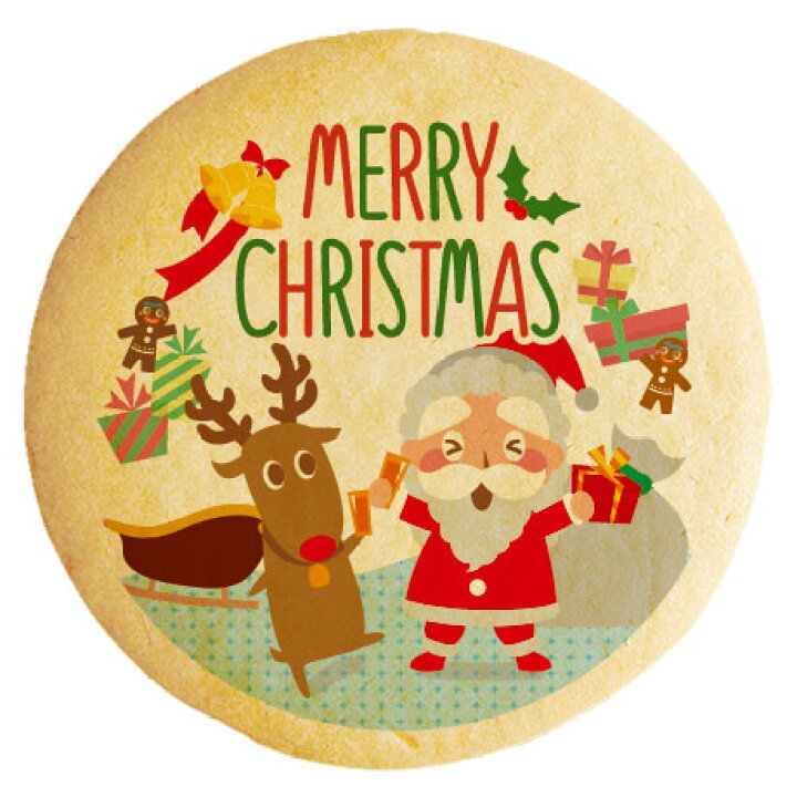 楽天市場 クッキー イラスト プリント メッセージ クリスマス Merry Chrictmas 個包装 洋菓子 お菓子 お取り寄せスイーツ 通販 人気 贈り物 おすすめ 有名 フォチェッタ Focetta ギフト プレゼント 低糖質 スイーツ工房フォチェッタ