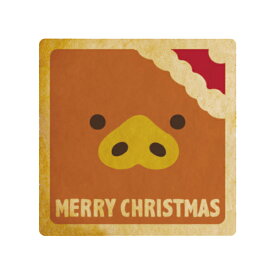 クッキー イラスト プリント メッセージ クリスマス 動物たちのクリスマス_ぶた お祝い プチギフト 洋菓子 お菓子 内祝い 通販 人気 贈り物 おすすめ 有名