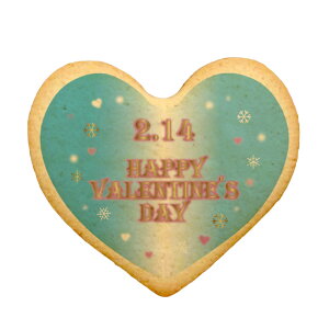 クッキー イラスト プリント メッセージ 2.14 バレンタイン Happy Valentine'S DAY 個包装 洋菓子 お菓子 お取り寄せスイーツ 通販 人気 贈り物 おすすめ 有名 フォチェッタ focetta