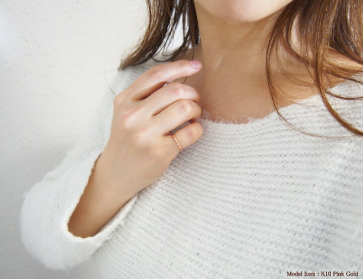 楽天市場】ダイヤモンド 0.04ct ピンキーリング 指輪 リング ピンキー 