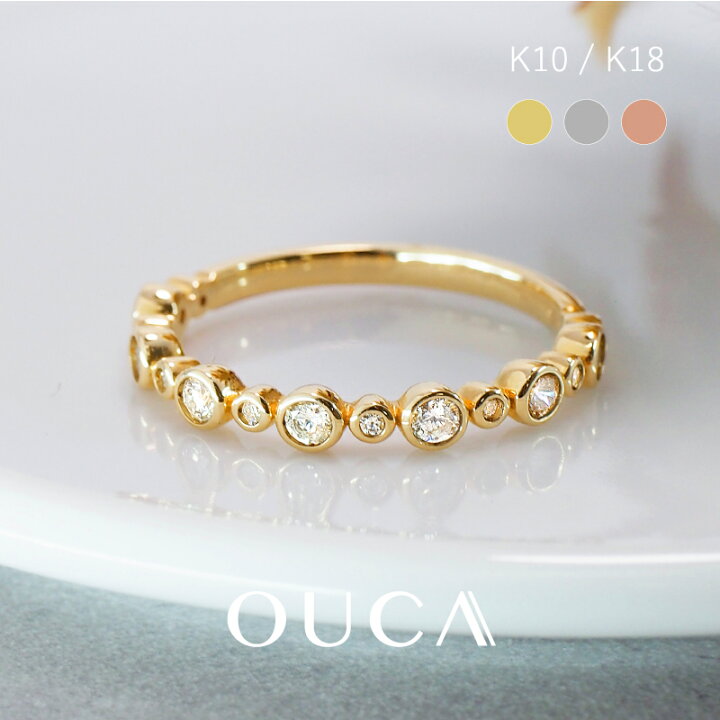 楽天市場】OUCA オウカ 指輪 リング ダイヤモンド 0.25カラット 10金 