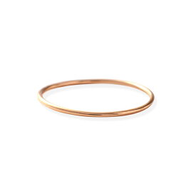 OUCA オウカ 指輪 リング 地金 0.8mm ピンキーリング 10金 18金 10K 18K K10 K18 | ピンキー 0号 細め 人差し指 おすすめ おしゃれ レディース 女性 ファッション ジュエリー ミニマル 重ね付け プレゼント 金アレ 金属アレルギー 対応 安心 イエローゴールド ピンクゴールド