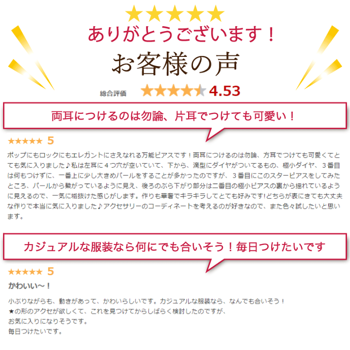 楽天市場】ダイヤモンド 0.1ct スター アメリカンピアス ピアス