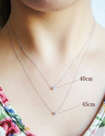 【K10orK18/WG・PG・YG】アジャスターチェーン5cm【あす楽対応】