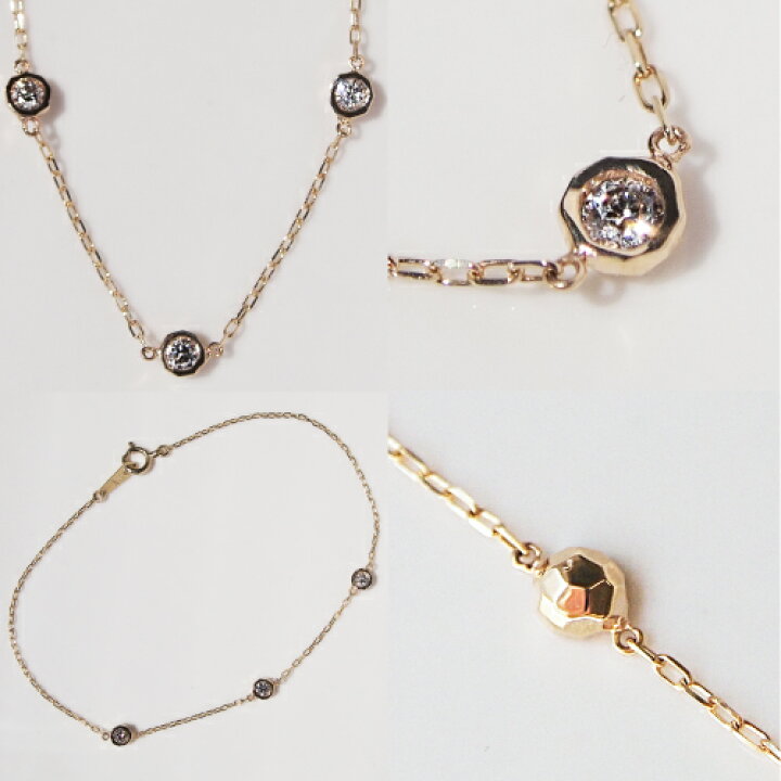 楽天市場】ダイヤモンド 0.15ct リバーシブル ブレスレット 10金 10K 