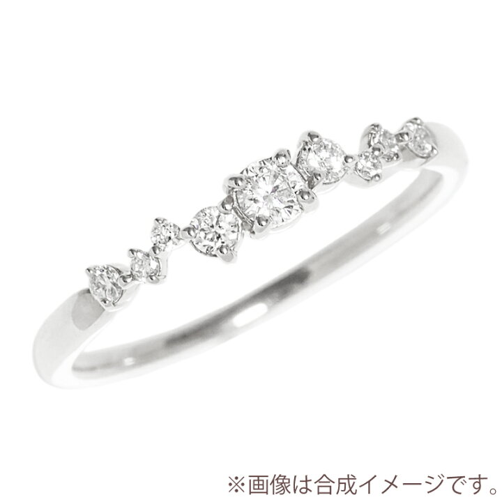 楽天市場】ダイヤモンド 0.21ct リング 指輪 18金 18K K18 10金 10K 