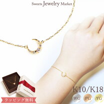 楽天市場】星 ブレスレット 18kの通販