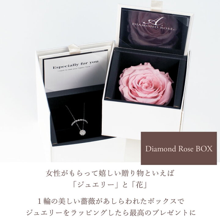 楽天市場】ジュエリーケースバラ付 ジュエリーケース ダイヤモンド 