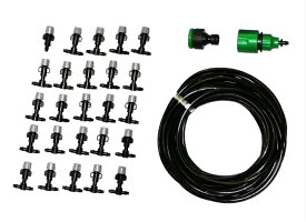 ガーデン シャワー ミスト ホース 10m ノズル 10ヶ ホース 22m ノズル 20ヶ散水ノズル 散水タイマー 散水チューブ 散水栓 散水機 散水用ホース 散水 花壇 水まき 散水 ドライミスト 噴霧 散水ノズル 霧吹きノズル 水ミスト ホース 冷却 水やり ガーデニング 熱中症対策 農業
