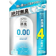 ソフラン プレミアム消臭 【大容量】 ウルトラゼロ 柔軟剤 詰め替え 特大1200ml