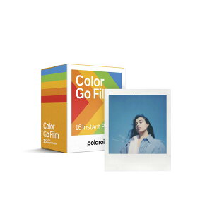 Polaroid(�|�����C�h) �C���X�^���g�t�B���� Polaroid Go film ? double pack �J���[�t�B���� 16������ �t���[���J���[�� (6017)